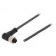 Kabel: pro snímače/automatizaci M12 PIN: 4 úhlový 10m zástrčka