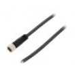 Kabel: pro snímače/automatizaci M8 PIN: 4 přímý 3m zástrčka