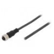Kabel: pro snímače/automatizaci M12 PIN: 5 přímý 10m zástrčka
