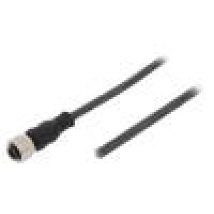 Kabel: pro snímače/automatizaci M12 PIN: 5 přímý 10m zástrčka