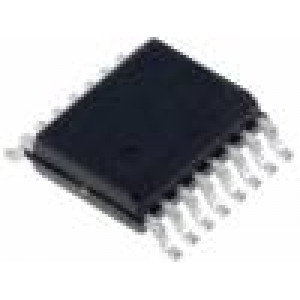 PI3CH281QE IC: analogový přepínač demultiplexer/multiplexer 4:1 Kanály:2