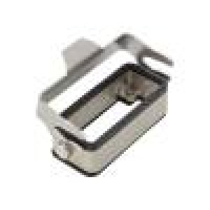 Kryt: pro konektory HDC Han-INOX velikost 10B se západkou