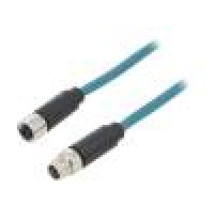 Kabel: pro snímače/automatizaci PIN: 8 2m 500mA IP67 vidlice