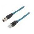 Kabel: pro snímače/automatizaci PIN: 8 2m 500mA IP67 vidlice
