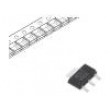 LM1117IMPX-3.3/NOP Stabilizátor napětí LDO, nenastavitelný 3,3V 0,8A SOT223 SMD