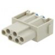 Konektor: HDC modul zásuvka Han-Modular® PIN: 6 16A 500V