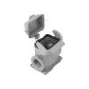 Kryt: pro konektory HDC Han® B velikost 6B se západkou PG21