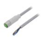Připojovací kabel M8 PIN: 3 přímý 5m zástrčka 60VAC -25÷80°C