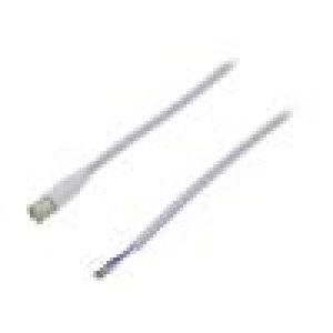Kabel: pro snímače/automatizaci M8 PIN: 4 přímý 3m zástrčka