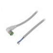 Kabel: pro snímače/automatizaci M8 PIN: 4 úhlový 3m zástrčka