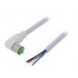 Kabel: pro snímače/automatizaci M8 PIN: 4 úhlový 5m zástrčka
