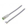 Připojovací kabel M12 PIN: 5 přímý 5m zástrčka 60VAC -25÷80°C