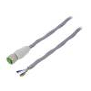 Kabel: pro snímače/automatizaci M12 PIN: 5 přímý 5m zástrčka