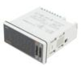 Modul: regulátor NTC, RTD teplota SPST-NO panel -10÷50°C 24VAC
