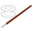 Wire MIL-W-16878/6 (Type ET) stranded Cu 32AWG brown PTFE