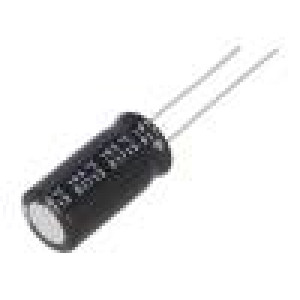 Kondenzátor: elektrolytický THT 10uF 450VDC Ø10x20mm ±20%