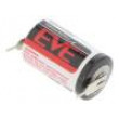 Baterie: lithiové 3,6V 1/2AA,1/2R6 2pin Ø14,5x25,4mm 1200mAh