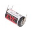 Baterie: lithiové 3,6V 1/2AA,1/2R6 3pin,plusový pól:  1pin