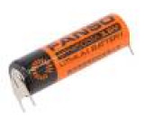 Baterie: lithiové 3,6V AA 3pin,plusový pól:  2pin Ø14,5x50,5mm