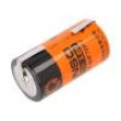 Baterie: lithiové 3,6V C pájecí očka Ø26x50,9mm 6000mAh