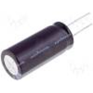Kondenzátor: elektrolytický s nízkou impedancí THT 4,7uF ±20%