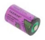 Baterie: lithiové (LTC) 3,6V 1/2AA Ø14,7x25,2mm 1200mAh