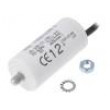Kondenzátor: pro motory, pracovní 12uF 470VAC Ø35x71,5mm ±5%