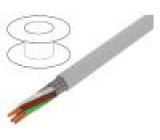 Vodič licna Cu BiT LiYCY 5x1mm2 šedá PVC 300/300V