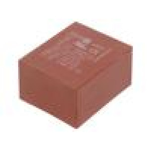 Transformátor: zalévaný 10VA 115/230VAC 15V 15V 333mA 333mA