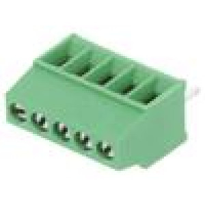 Svorkovnice do plošného spoje svorka 2,54mm úhlové 90° 10A