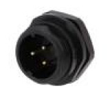 Zásuvka vidlice SP17 PIN: 3 IP68 pájení 500V 2mm2 10A