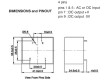 MYRRA-47204 Převodník: AC/DC 7,5W Uvýst: 18VDC Ivýst: 420mA 82% Montáž: PCB