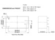 MYRRA-47220 Převodník: AC/DC 15W Uvýst: 3,3VDC Ivýst: 4,5A 82% Montáž: PCB