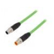 Kabel: pro snímače/automatizaci M12 PIN: 4 2m zástrčka 30VAC