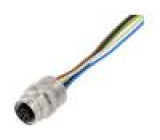 Zásuvka M12 PIN: 5 zásuvka kód A-DeviceNet / CANopen 2m