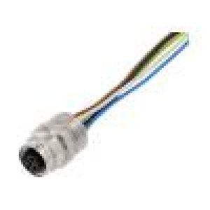 Zásuvka M12 PIN: 5 zásuvka kód A-DeviceNet / CANopen 2m