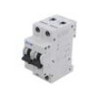 Jistič 230/400VAC Ijmen: 1A Póly: 2 DIN Průběh: C 15kA IP20