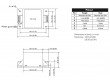 TMDC06-4813 Převodník: DC/DC 6W Uvst: 18÷75V Uvýst: 15VDC Ivýst: 400mA 49g