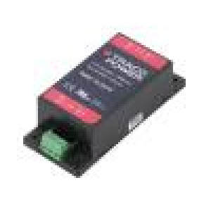 TMDC10-2415 Převodník: DC/DC 10W Uvst: 9÷36V Uvýst: 24VDC Ivýst: 416mA 65,8g