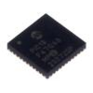 PIC18F47Q43-I/MP Mikrokontrolér PIC Paměť: 128kB SRAM: 8192B EEPROM: 1024B 64MHz