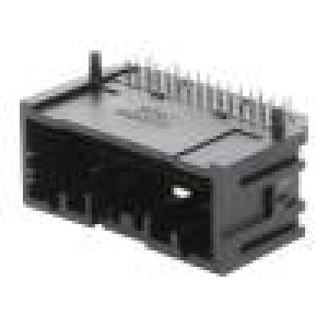 Konektor: automotive Mini50 vidlice zásuvka na PCB PIN: 34