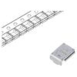 Konektor: FFC (FPC) vodorovné PIN: 4 ZIF,dolní kontakty SMT