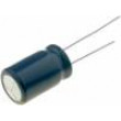 Kondenzátor: elektrolytický s nízkou impedancí THT 22uF 50VDC