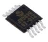 MCP33121D-10-E/MS Převodník A/D Kanály: 1 14bit 1Msps 1,7÷5,5V MSOP10