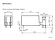 RFH34012 Relé: elektromagnetické SPST-NO Ucívky: 12VDC 16A/250VAC 16A