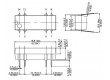 Relé: jazýčková DPST-NO Ucívky: 12VDC 1A max100VDC 10W PCB