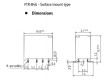 FTR-B4GA4.5Z-B05 Relé: elektromagnetické DPDT Ucívky: 4,5VDC 0,3A/125VAC 2A