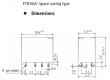 FTR-B4SA012Z-B05 Relé: elektromagnetické DPDT Ucívky: 12VDC 0,3A/125VAC 2A