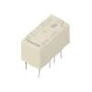 FTR-C1CA024G Relé: elektromagnetické DPDT Ucívky: 24VDC 0,3A/125VAC 2A