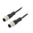 Kabel: pro snímače/automatizaci PIN: 4 s kovovou maticí 4A PVC